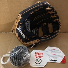 Franklin Sports Teeball Performance Series Glove with Ball LHT 4809L-9.5" - B1