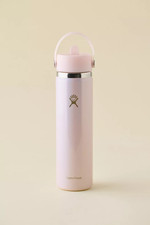 Hydro Flask Glimmer Wide Mouth Flex Straw 24 oz Water Bottle Hot Sale, Freeship