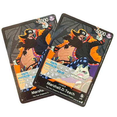 x2 Marshall.D.Teach OP09-081 Emperors in the New World - One Piece Team Card TCG