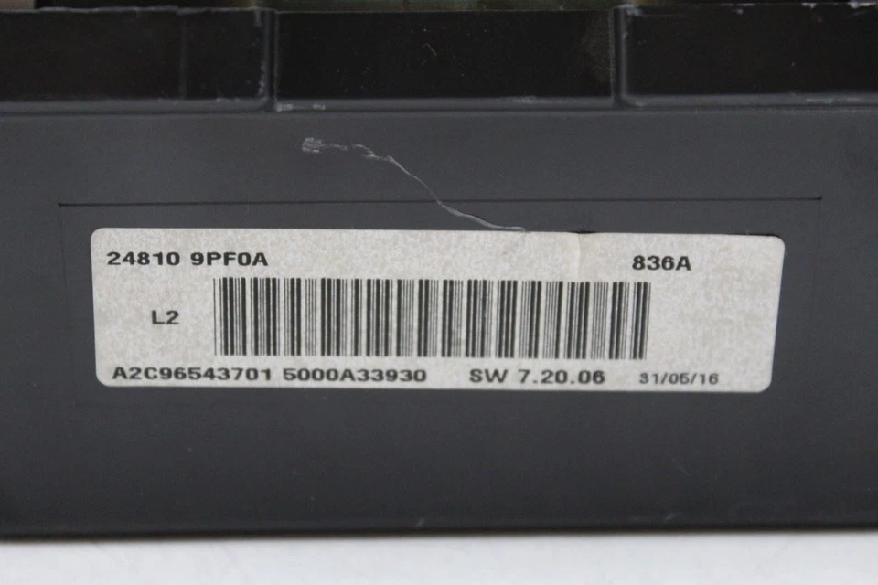 速度表集群 83K 英里 MPH 适合 2016 尼桑 PATHFINDER 原始设备制造商 #39785 — 第 4/4 张图片