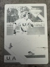 BENJAMIN REILAND 2020 USA STARS & STRIPES 15U NATIONAL TEAM PRINTING PLATE #1/1