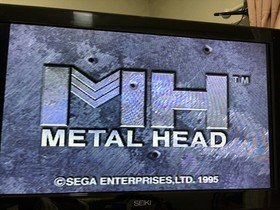 Sega 32X Metal Head Complete CIB Tested Working w/ Registration Card