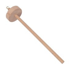 Beginner Friendly Beech Wood Drop Spindle For Hand Spinning Yarn