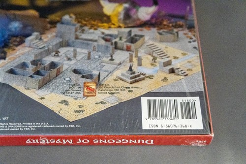 Advanced Dungeons & Dragons 2nd Edition Dungeons Of Mystery--SEALED - Picture 4 of 5