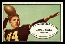 1953 Bowman Football #23 Jim Finks EX/MT *e1