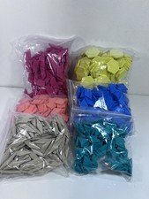 1200 Foam Manipulatives 6 different shapes/colors Pattern Blocks Teaching