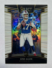 Josh Allen RC, Concourse-White Prizm /75 #24 - 2018 Panini Select
