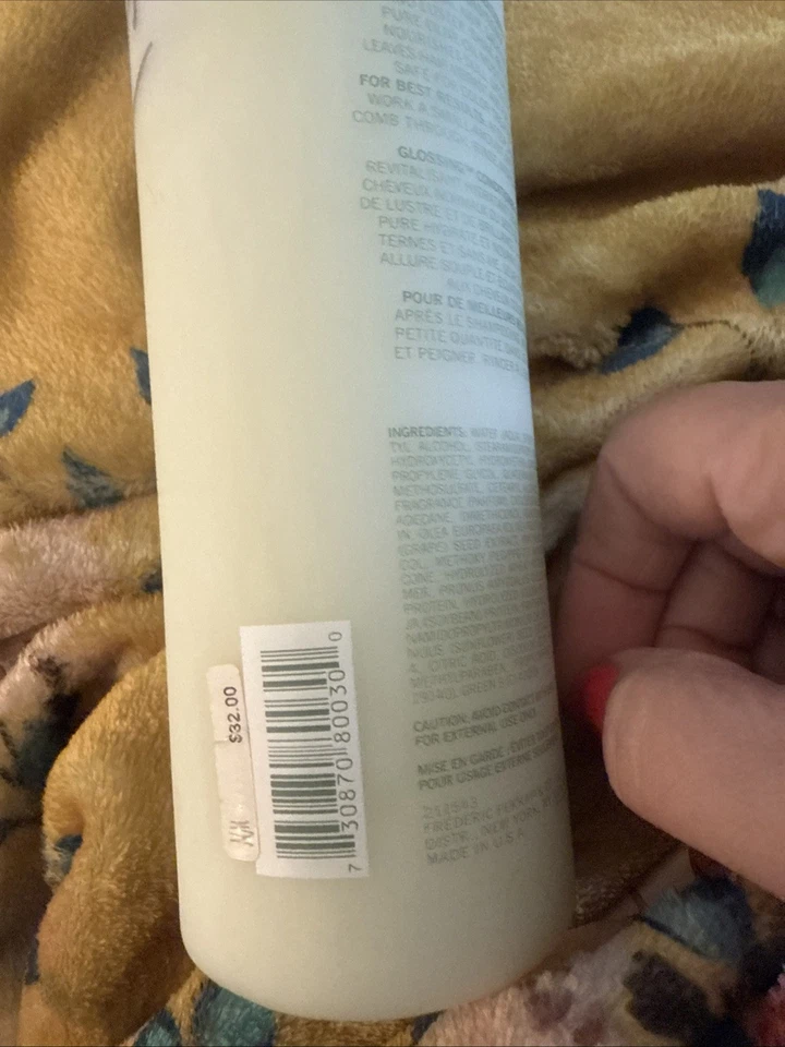 Fekkai Glossing Hair Conditioner with Olive Oil 16 Oz Discontinued - Image 4 of 4