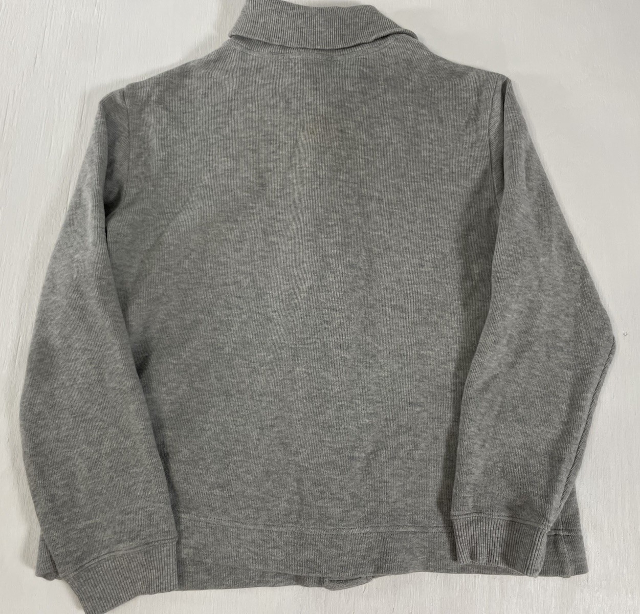 Gray Basic Editions Long Sleeve Gray Button Down … - image 15