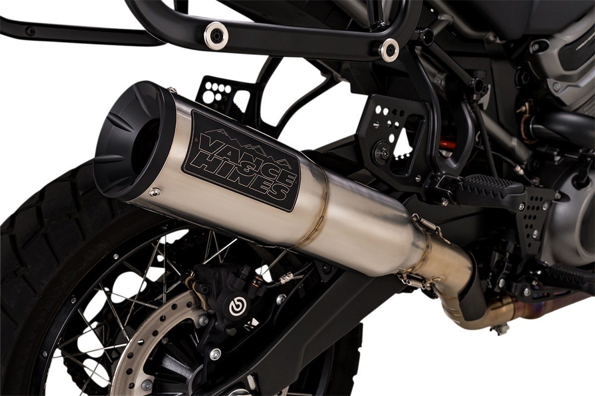 VANCE & HINES Package Adventure Hi-Output Slip On Muffler Pan