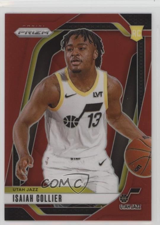 2024-25 Panini Prizm Red Prizm 188/299 Isaiah Collier #227 Rookie RC 3q8