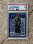 2020-21 Donruss Optic Anthony Edwards Rated Rookie Blue Velocity #151 PSA 9