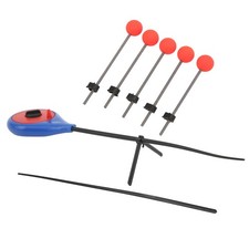 (L)5pcs Ice Fishing Pole End Extension Section Rods Pole End Tip With Rod Fo