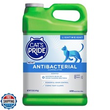Cat's Pride New Antibacterial Cat Litter: Destroys 99.9 of Odor-Causing Bact