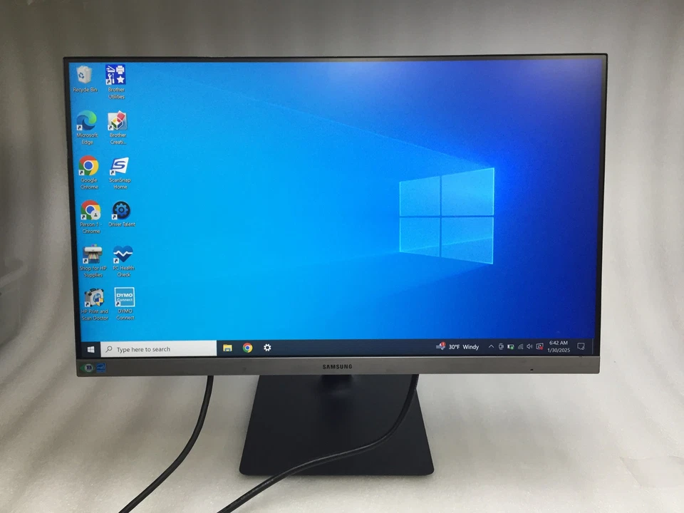 Samsung FT650 Series F24T650FYN 24" Full HD 1080p IPS Business Monitor Grade B - Image 2 of 4