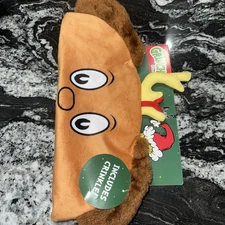 NWT Fetch For Pets Dr Seuss The Grinch Max Sherpa Cat Play Sack Crinkle 20”