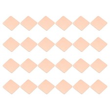 24 Pcs Heatsink Copper Pad Shim IC Chipset GPU Thermal Heatsink 15x15x0.5mm 