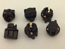 6 Jeep 3/8" 9mm Instrument Panel Cluster Lamp Dashboard Light Bulb LED Sockets