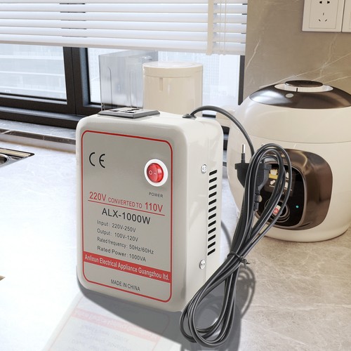 Trasformatore 1000W convertitore di tensione 220V-110V convertitore alimentatore bassa tensione - Foto 8 di 14