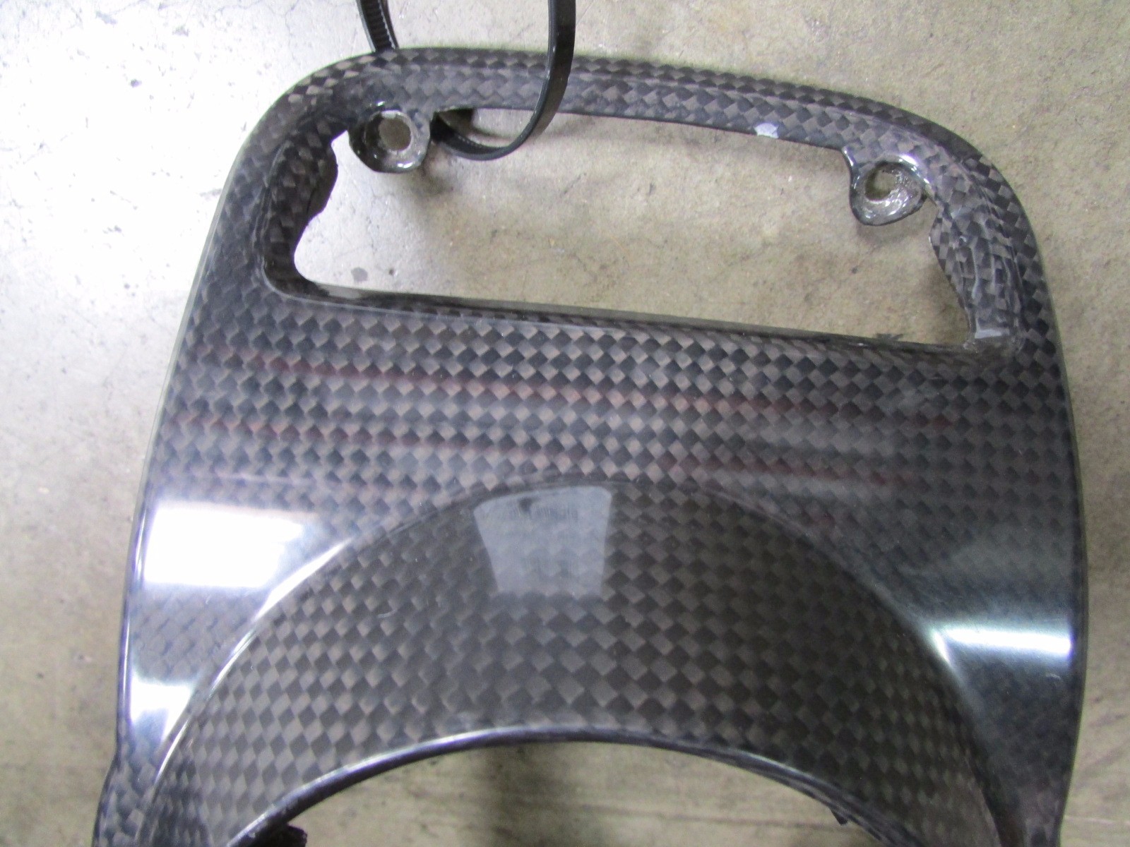 Ferrari F430 Carbon Fiber RH, Right Dash Bezel, Used, P/N 68648100