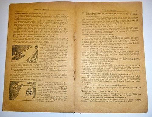 1946 French Driving License Manual – Hanoi Colonial Edition, Illustrated Vietnam - Bild 12 von 21