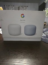 Google Nest Wifi Router and Point - Snow/Mist
