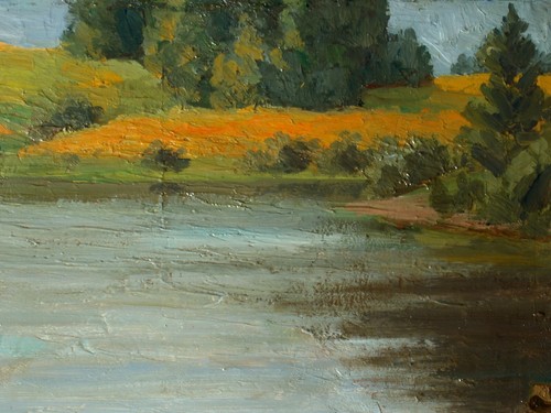 Anton FILZMOSER (Ostermiething 1897-1969 Braunau)  Landschaft bei Ibner Moor - Bild 5 von 9