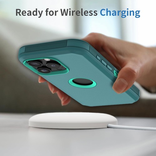 Funda protectora resistente a prueba de golpes/clip para cinturón para Apple iPhone 16/16+/16 Pro/Pro Max - Imagen 54 de 54