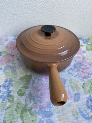 Cocotte En Fonte Le Creuset N°20 Marron - Ancienne, Pour Mijotés
