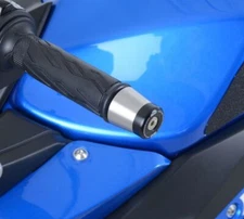 R&G Racing Black Bar End Sliders For 2018-2020 Suzuki GSX250R BE0114BK
