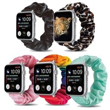 Scrunchie Strap Watch bands Bracelet for Apple Watch 38mm 40mm 41mm 42mm 44mm