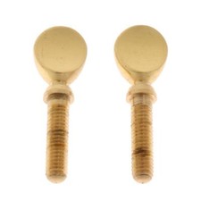 2 Pcs of Set Clarinet Clamp Screws Woodwind Instrument Replacement Accessory