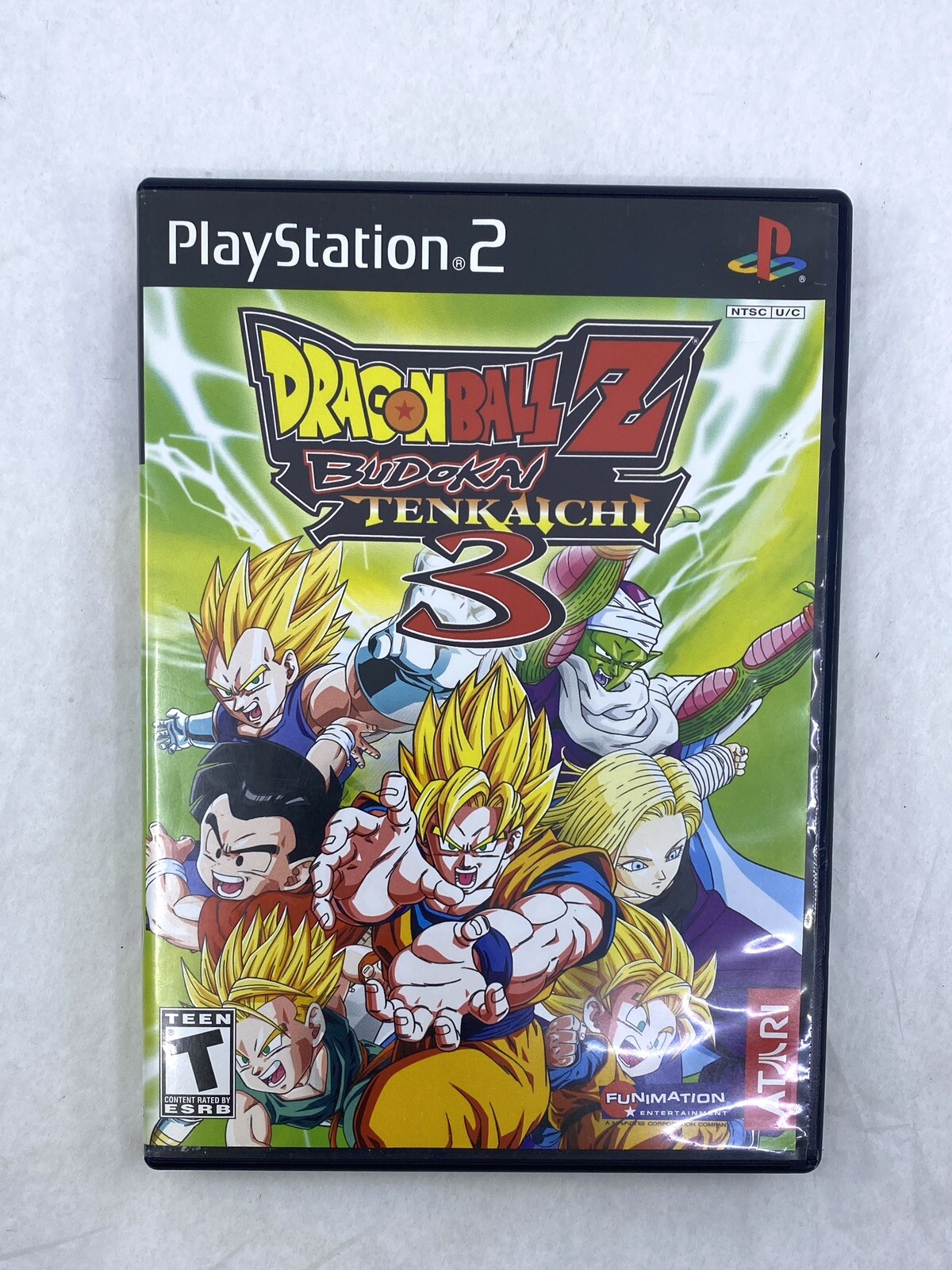 Dragon Ball Z Budokai Tenkaichi 3 PS2 DBZ CIB W/ COVER & MANUAL tested
