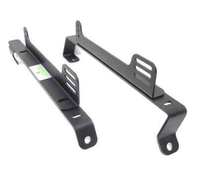 Planted Seat Bracket Driver (Left) Side LOW For Nissan 240SX 89-98 Steel Black
