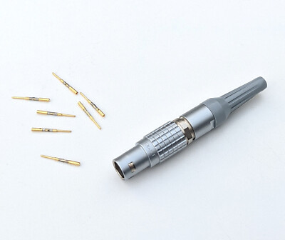 D10: Lemo FGG.1B Stecker 7 Pin Weg Push Pull Rund Kabelbaum Verbinder Stecker