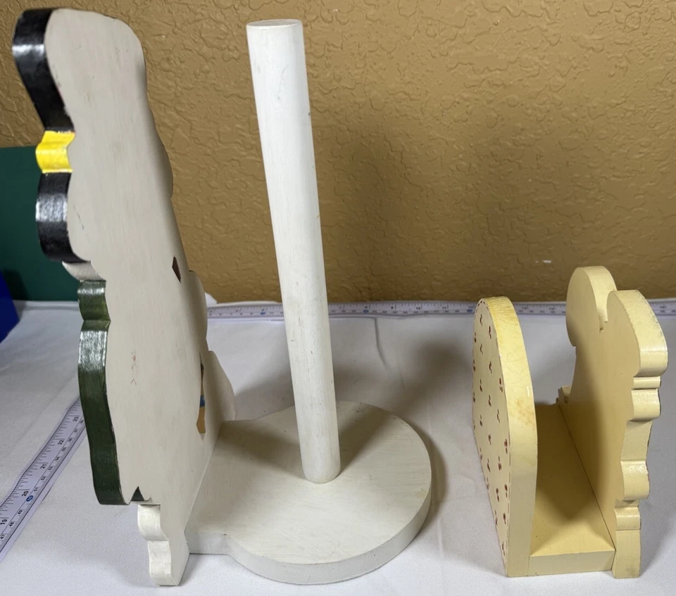 Toalla de papel muñeco de nieve y servilletero Navidad escarchado El muñeco de nieve madera Foto 2 de 4