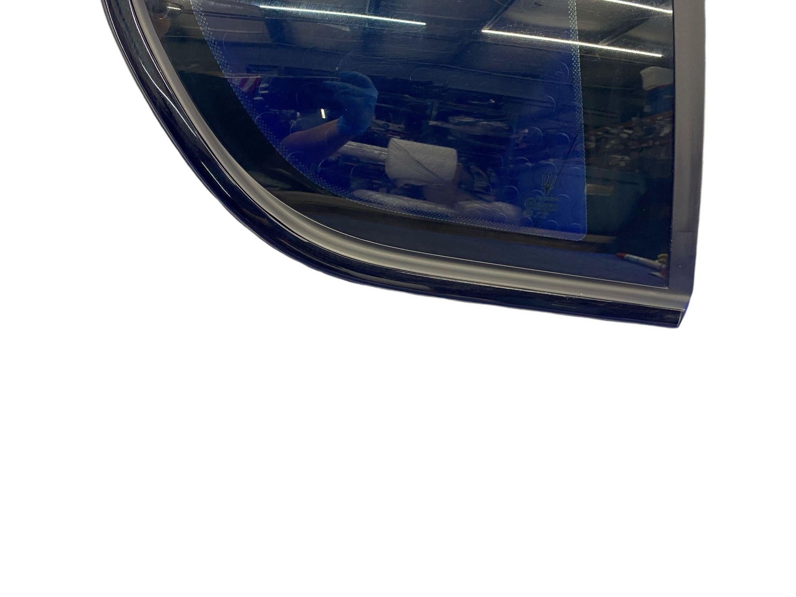 2007-2019 MASERATI GRANTURISMO REAR RIGHT QUARTER GLASS WINDOW BLACK TRIM OEM