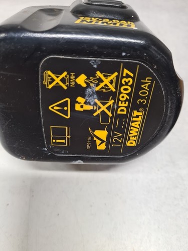 Lot of 4 DeWalt 12V NiMH Batteries - Used, Working Condition - Zdjęcie 12 z 13