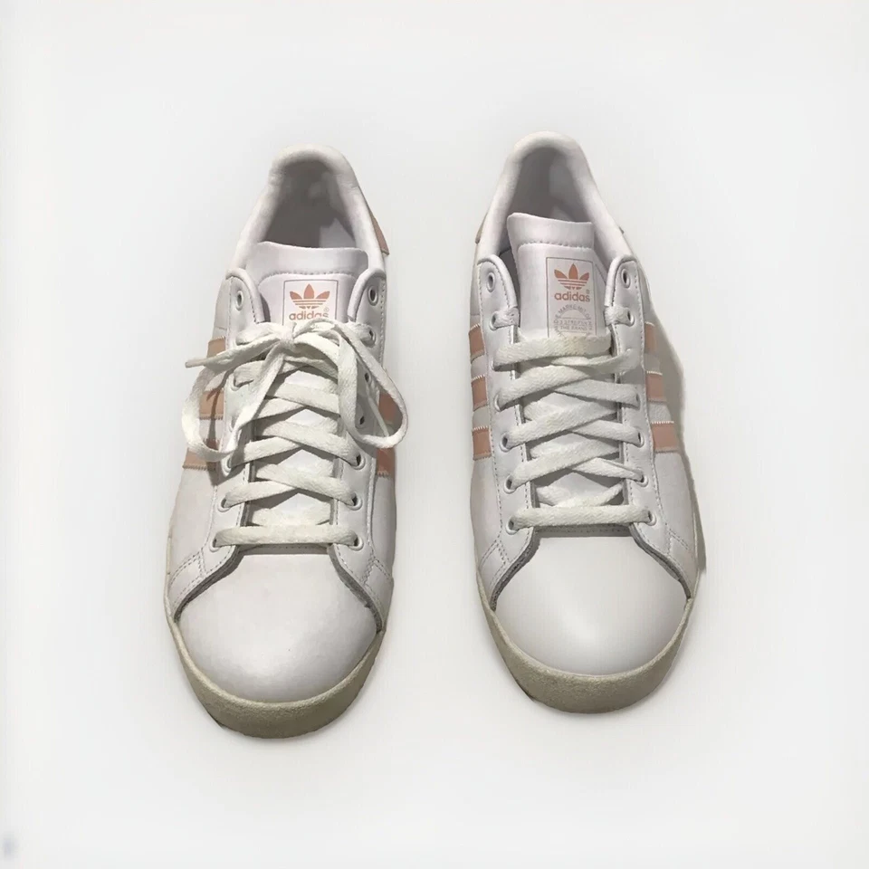 adidas sneakers Size 11 White and Rose Gold - Image 2 of 4