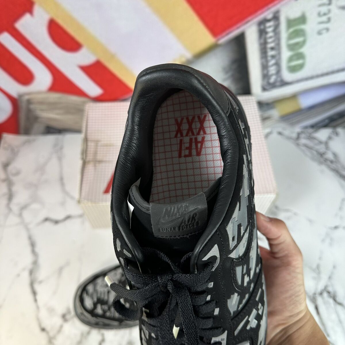 Size 14 - RARE Reflective Nike Lunar Force 1 Low Digital Size 14 - RARE Reflective Nike Lunar Force 1 Low Digital