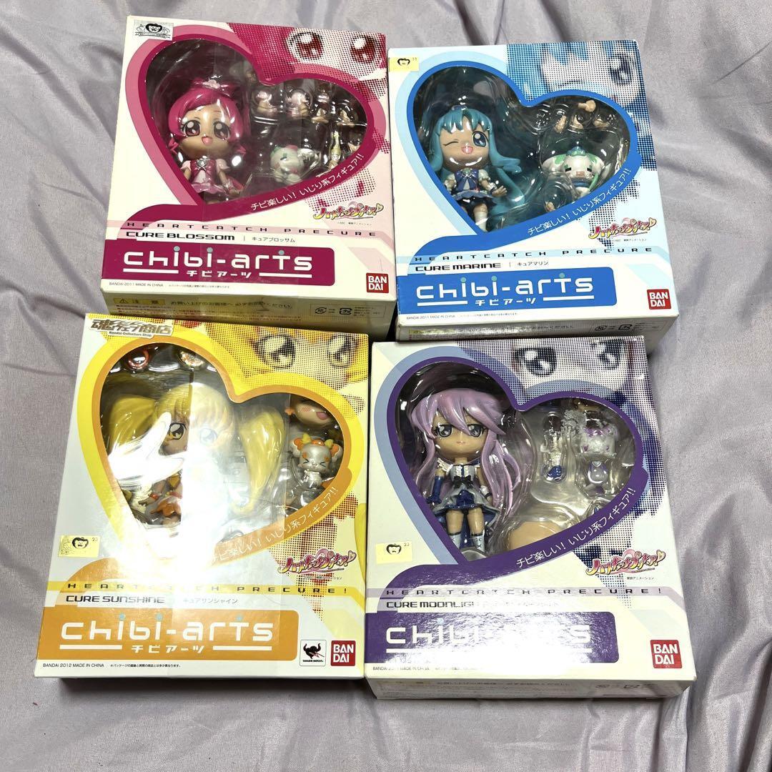 Glitter Force Heart Catch Pretty Cure PreCure Chibi-arts 4p set