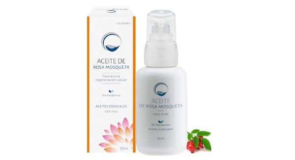 Aceite De Rosa Mosquetas Aceites Esenciales 100% Puro Favorece La Regeneración