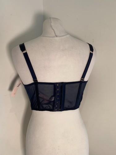 Victoria's Secret Dream Angels Corset Bra Top M NEW rrp £75 Embroidered Non Wire - Picture 5 of 11