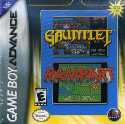 Gauntlet/Rampart - Nintendo Game Boy Advance