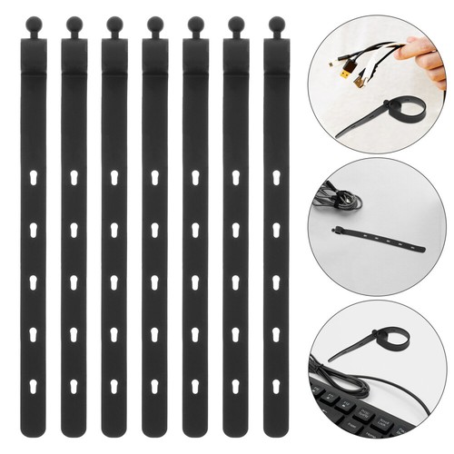 10 Pcs Travel Cable Ties Reusable Cord Management - Afbeelding 3 van 12
