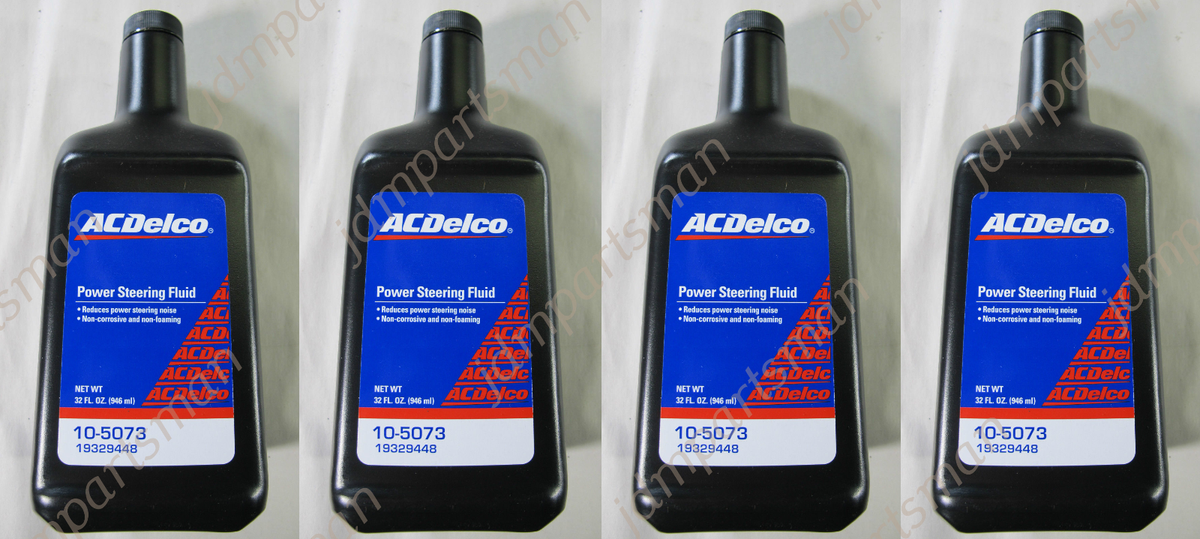 Genuine GM ACDelco 10-5073 Power Steering Fluid 32oz (Pack of 4