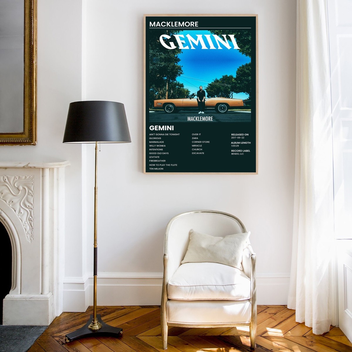 Macklemore - Gemini Album Cover Wall Art Poster Print | eBay