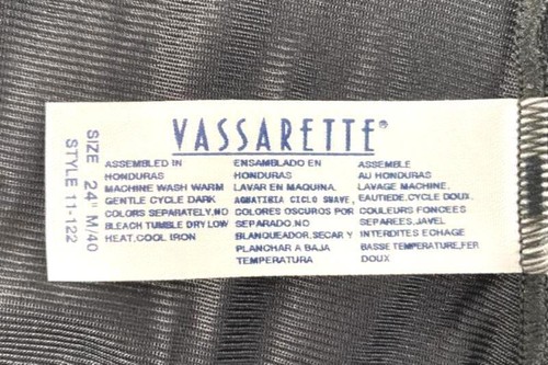 Vassarette Nero Gonna Slip Pizzo Spacco Sul Retro Donna Misura 24 M/40 - Usato - Foto 3 di 5