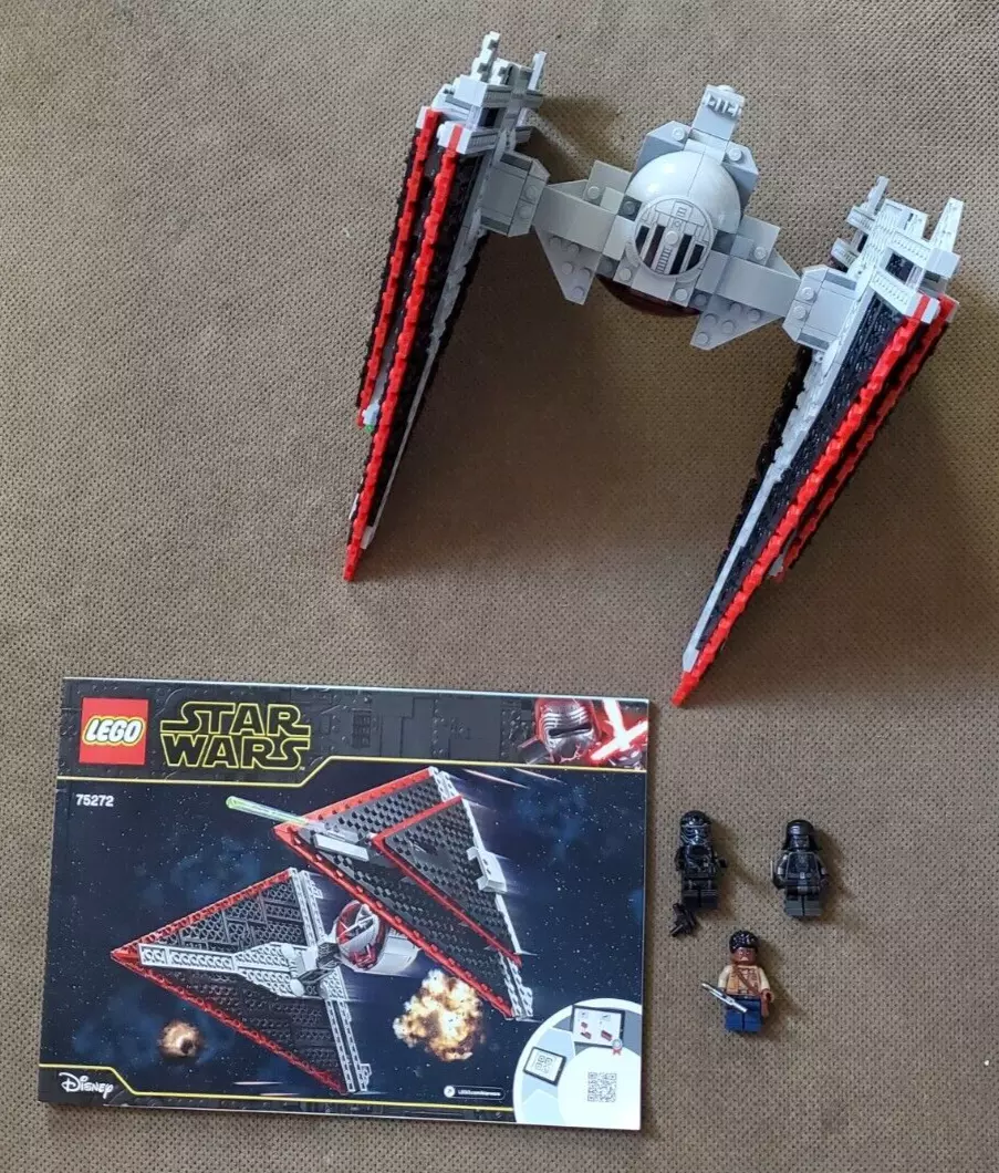 LEGO Star Wars Sith TIE Fighter 75272 Collectible Building Kit (470 Pieces)  