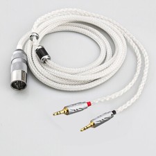 3M 16core pure silver XLR to 2X 3.5mm for Hifiman Sundara Ananda headphone Cable